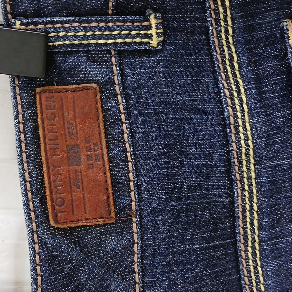 TOMMY HILFIGER Cropped Denim Jeana SZ 14 - Picture 6 of 8